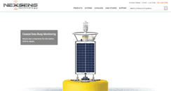 Desktop Screenshot of nexsens.com